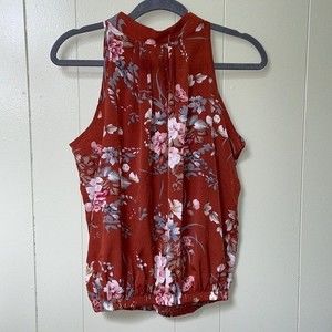 SHEIN Floral Sleeveless Top